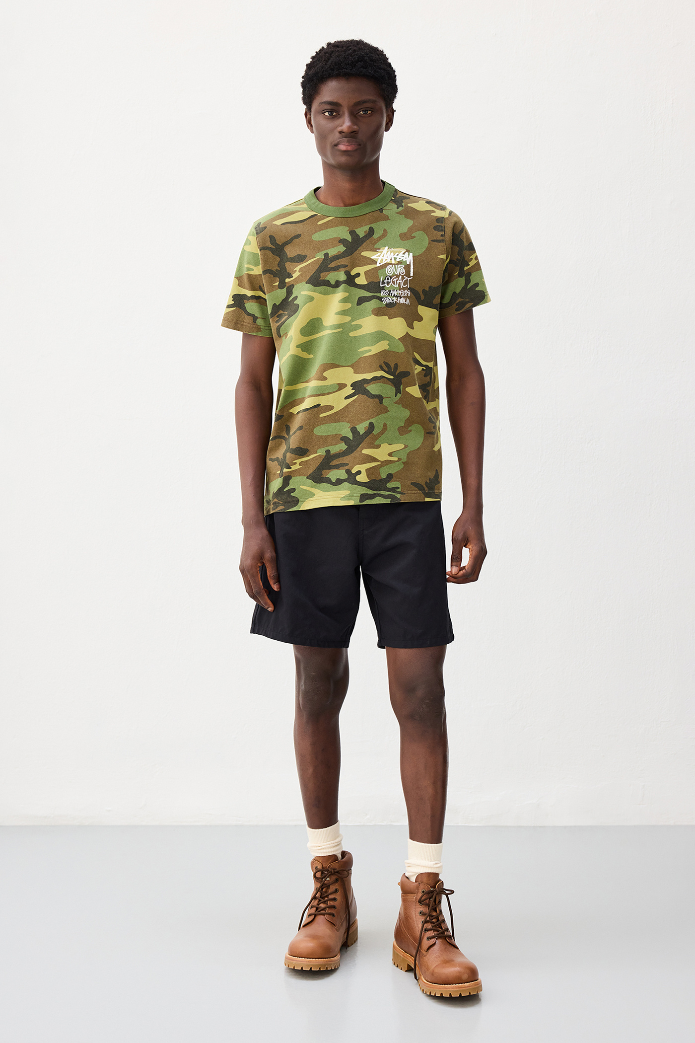 OL Surfman Pig. Dyed Tee Camo