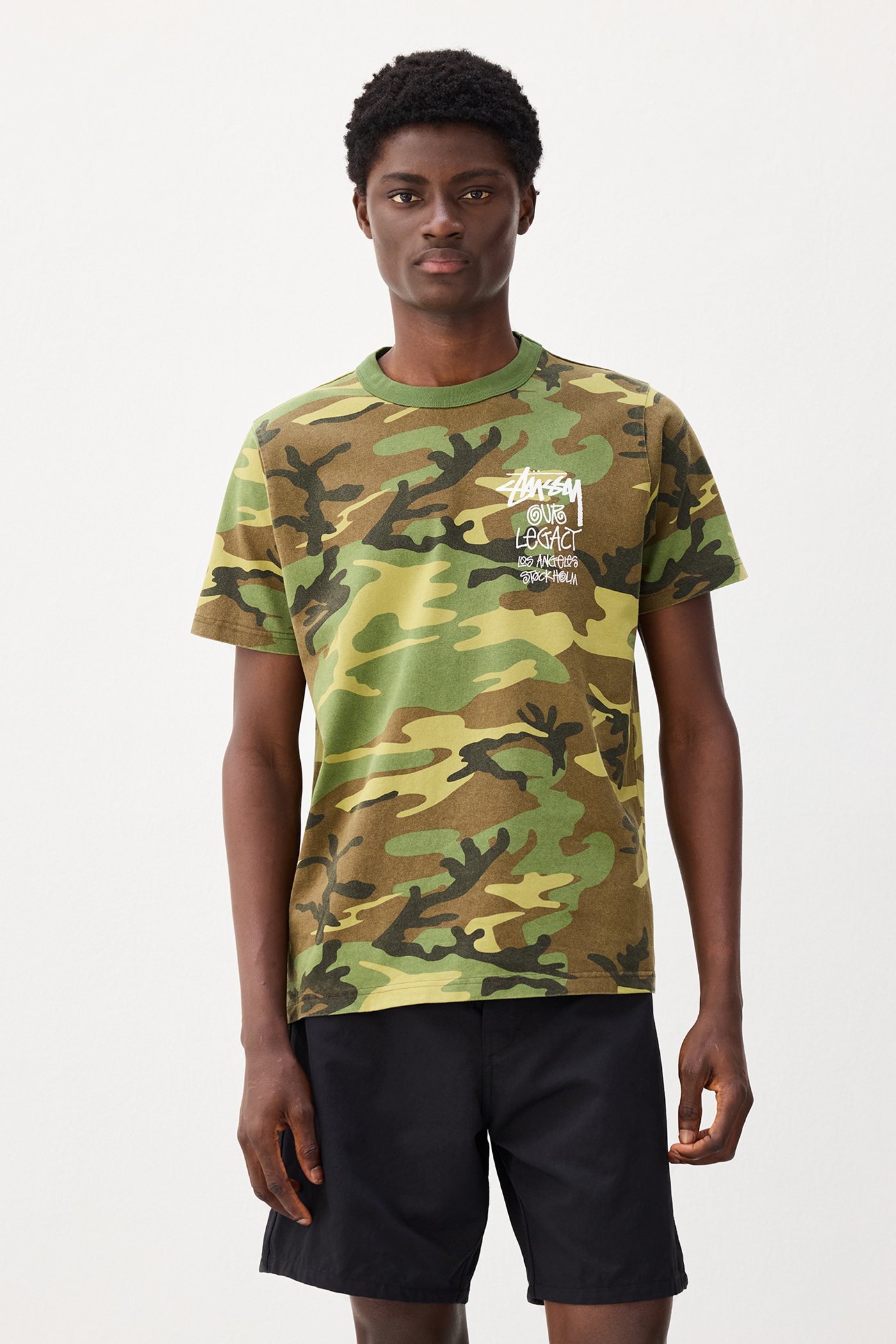 OL Surfman Pig. Dyed Tee Camo