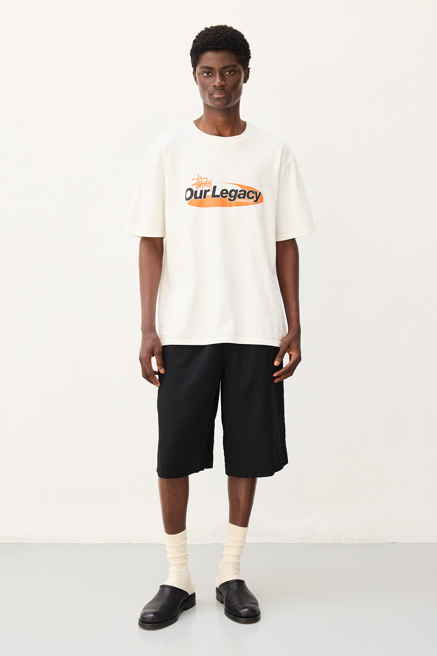 OL Swirl Pigment Dyed Tee Natural