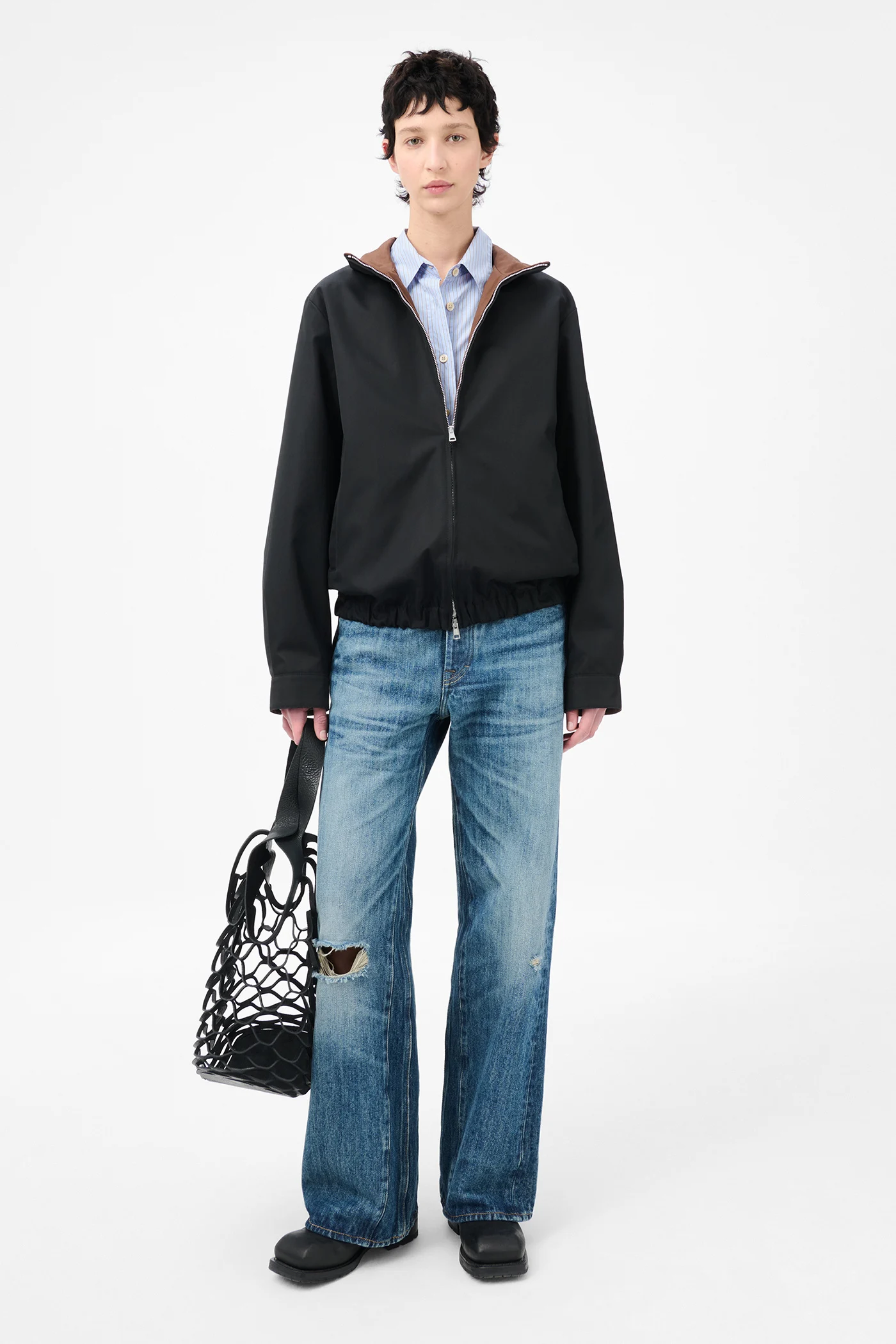 Casino Jacket Tasteful Black Megatwist Twill