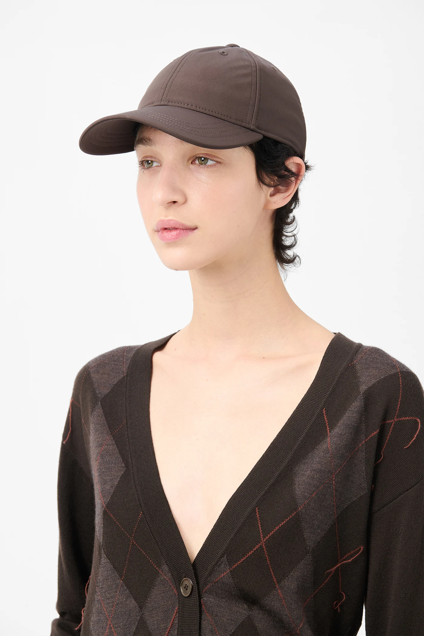 Ballcap Rust Brown Muted Scuba