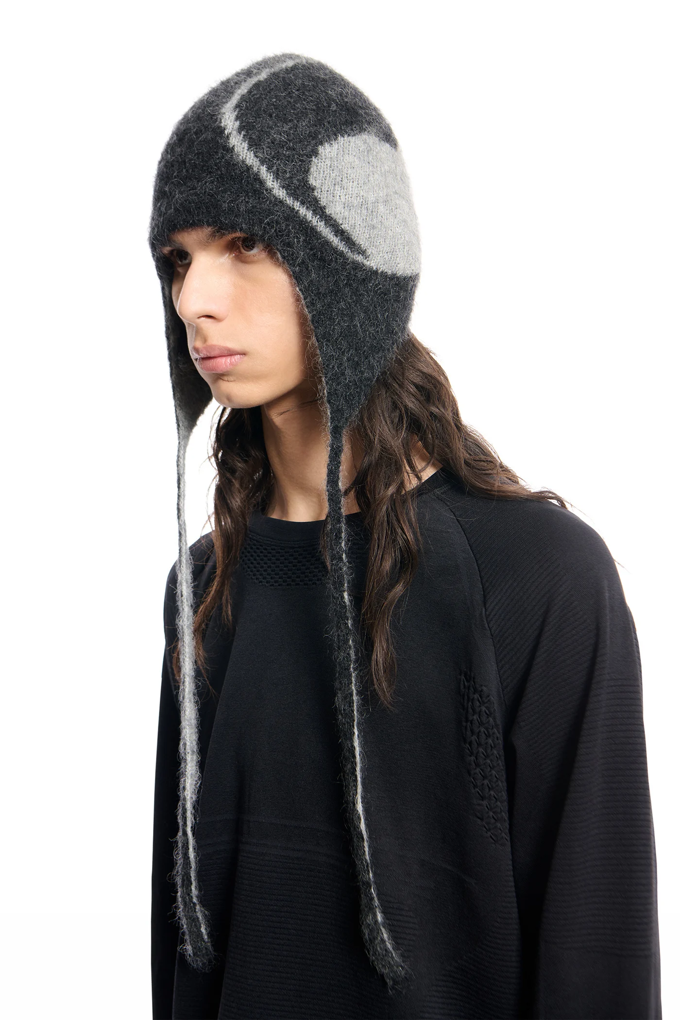 Bonnet Mohair Beanie Slate
