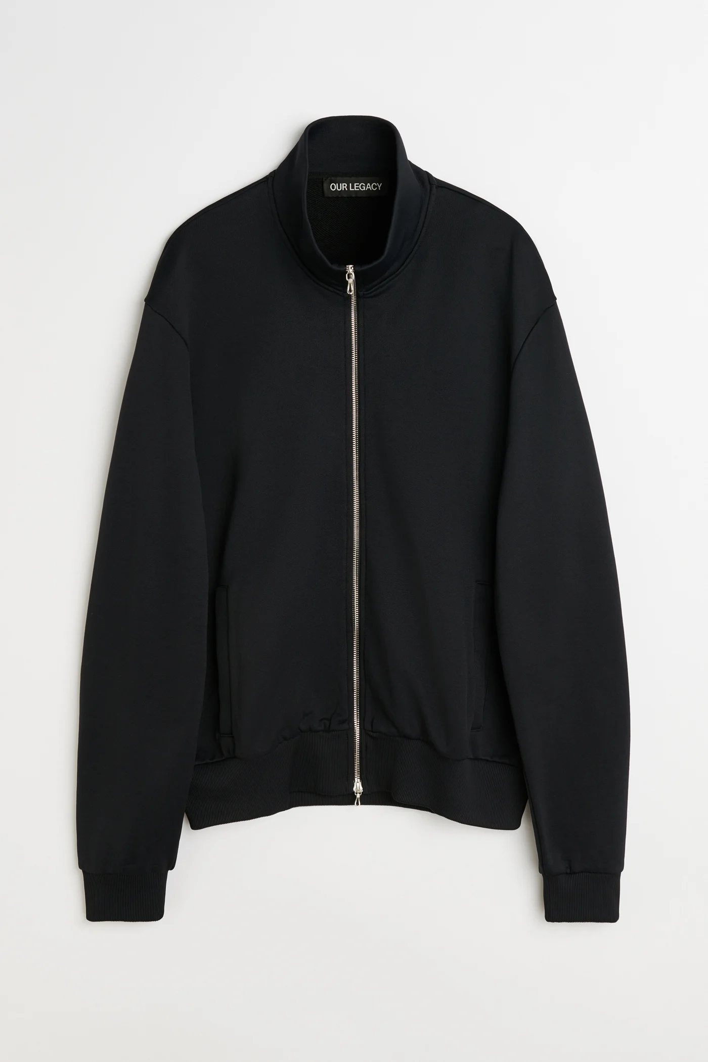 Mob Jacket Mob Jacket Prime Black True Track Jersey - Our Legacy