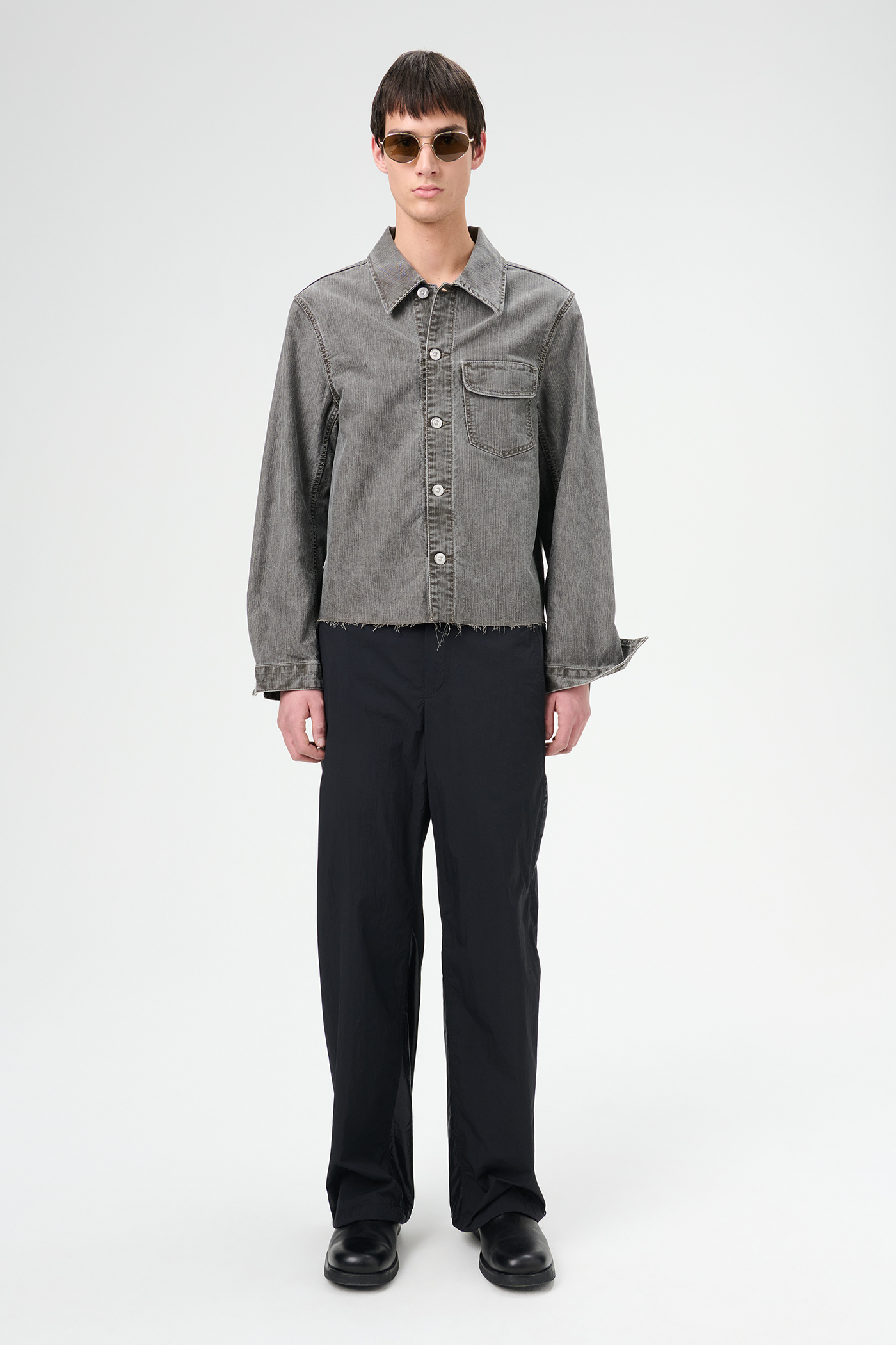 Roam Trouser Deep Black Ruff Nylon - Our Legacy