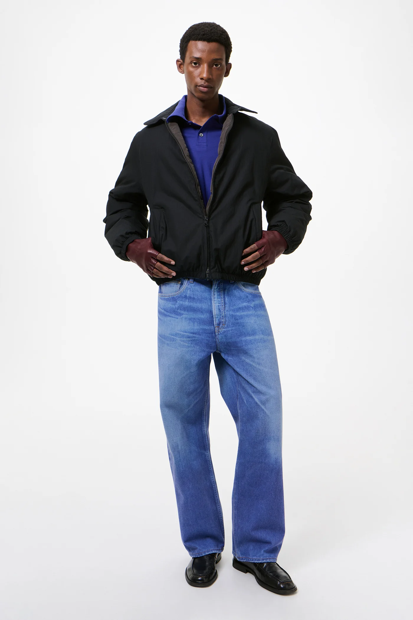 Avenue Puffa Black Tide Cotton Nylon