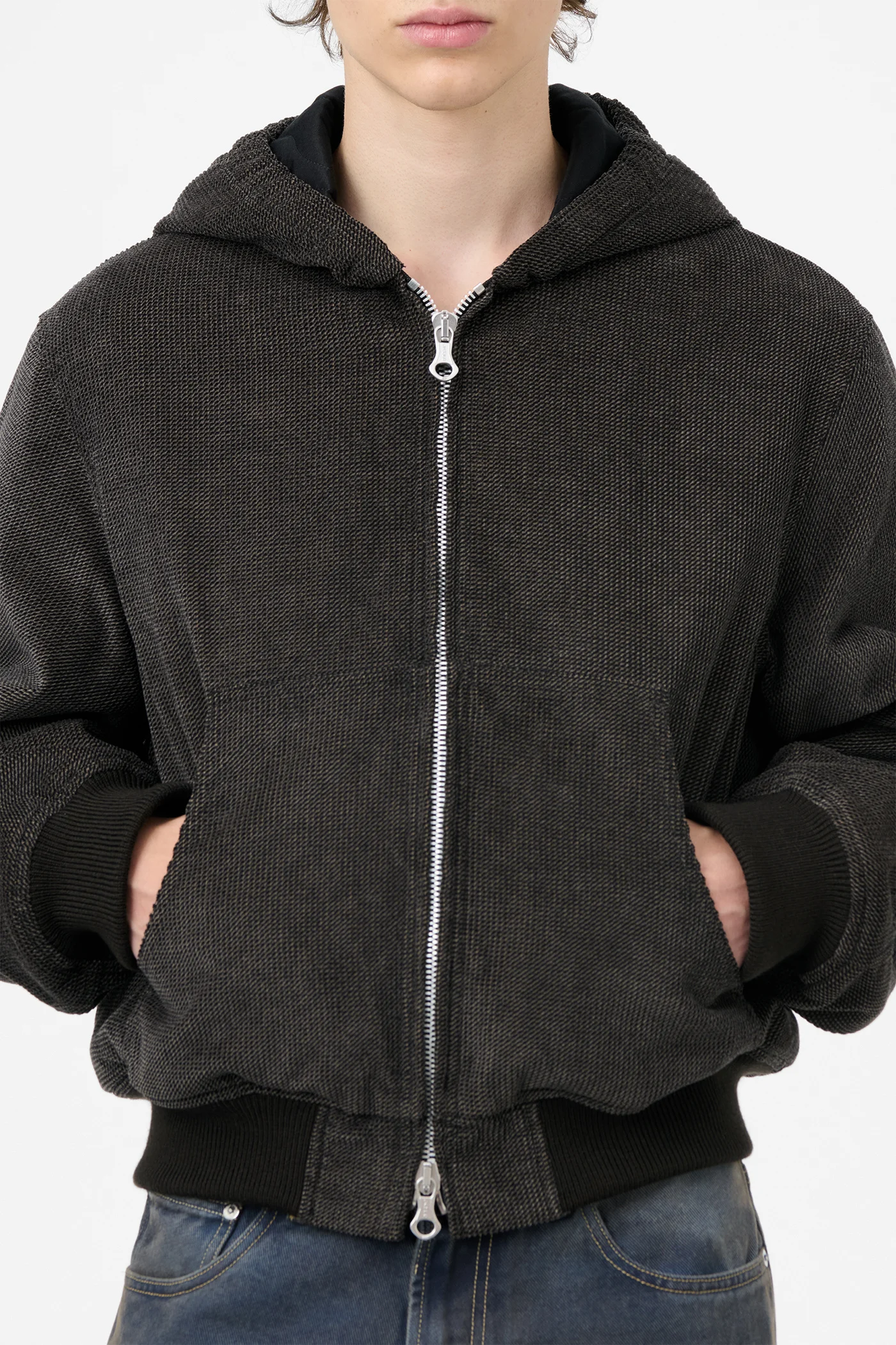 Bank Jacket Dark Brown Twill Cord