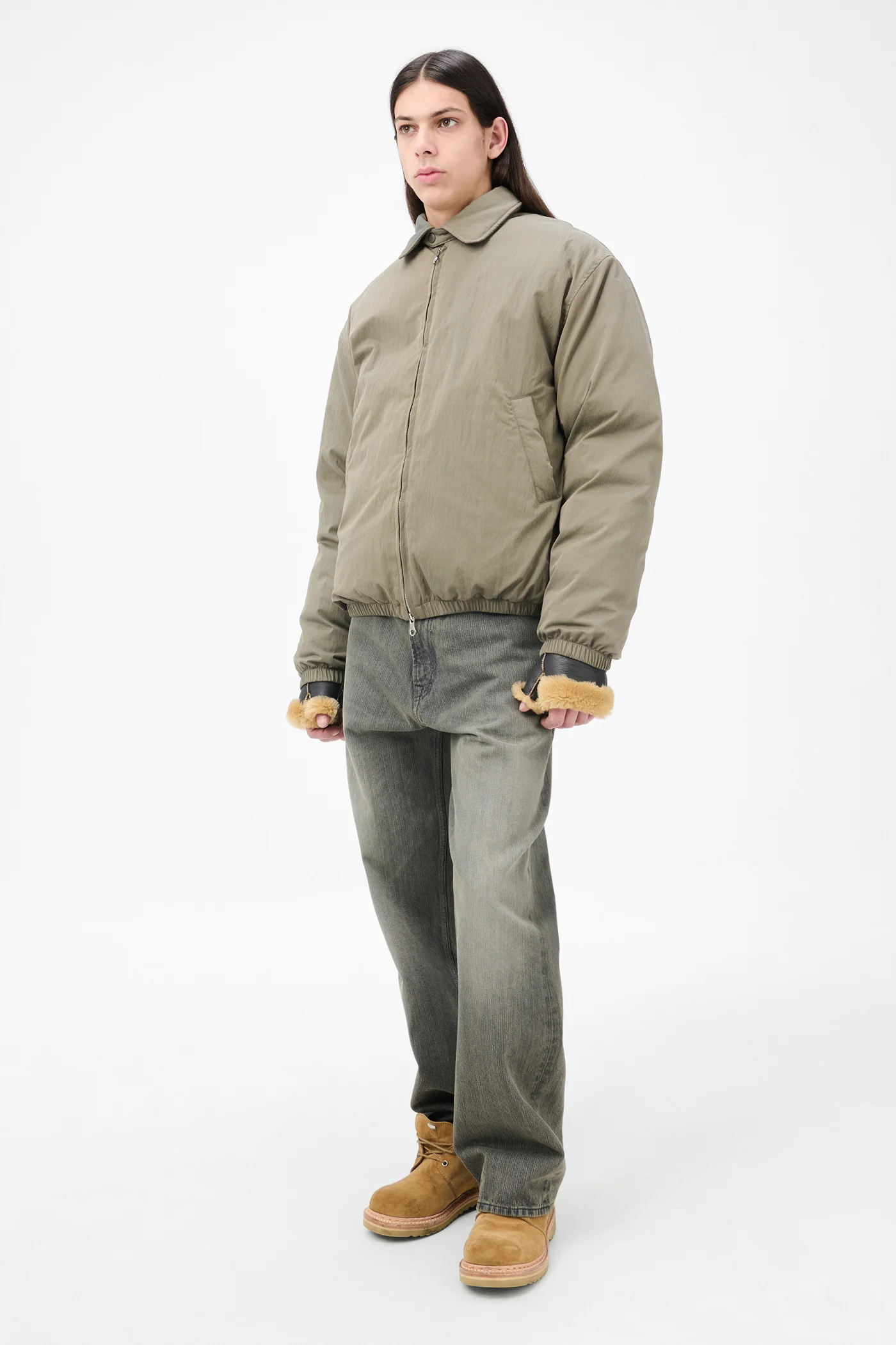 Avenue Puffa Solaro Sage Tide Cotton Nylon