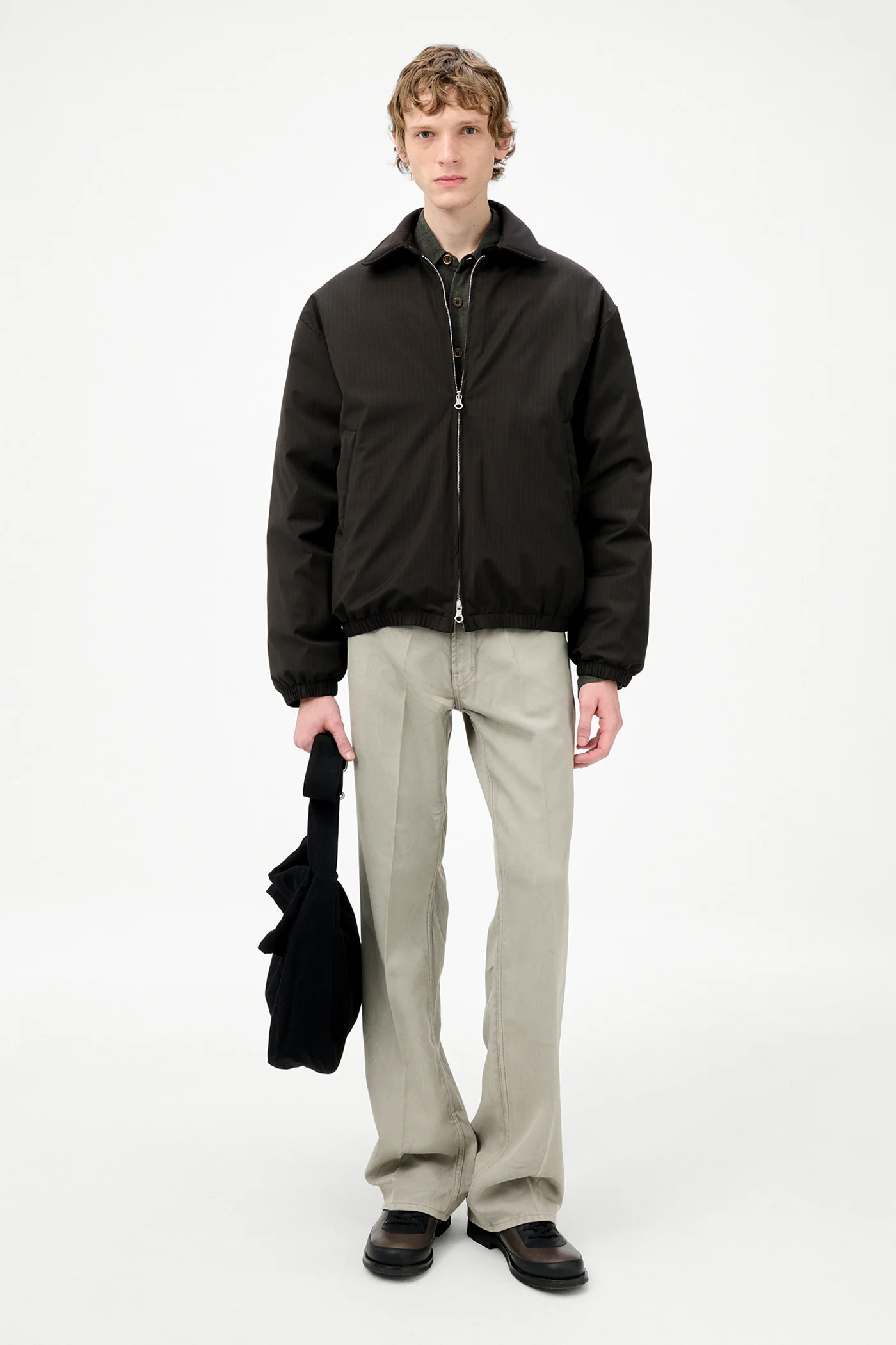 Avenue Puffa Churchill Stripe Membrane Wool
