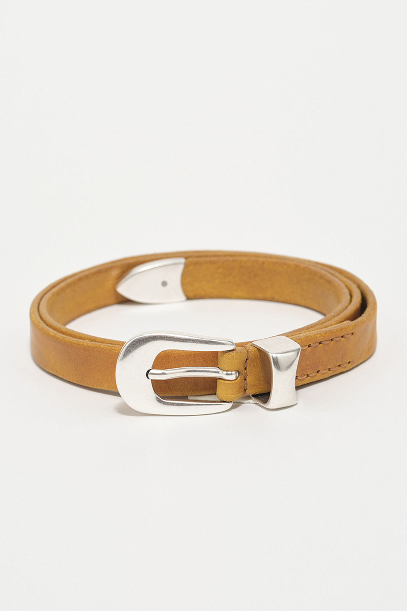 2 cm Belt Saffron Leather