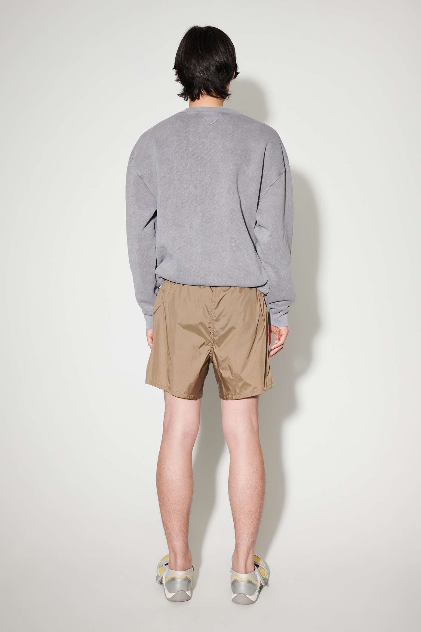Drape Tech Trunks Cavalry Olive Aero Nylon - Our Legacy
